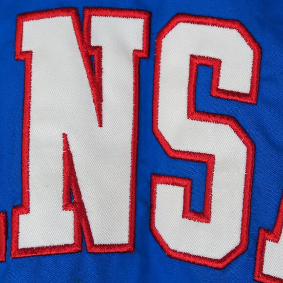 Vintage 90s Pro Player Kansas Jayhawks Pullover Windbreaker - Picture 4 of 10